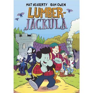 FREE*❤️new Lumberjackula hardcover book Simon & Schuster Mat Heagerty Sam Owen